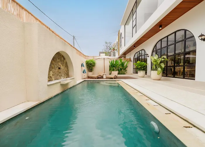 ヴィラ Kavana Elan 2br Private Pool - 5 Mins To Berawa *